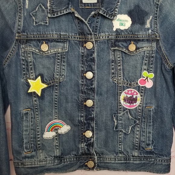 Upcycled Jean Jacket - Picture 2 of 6